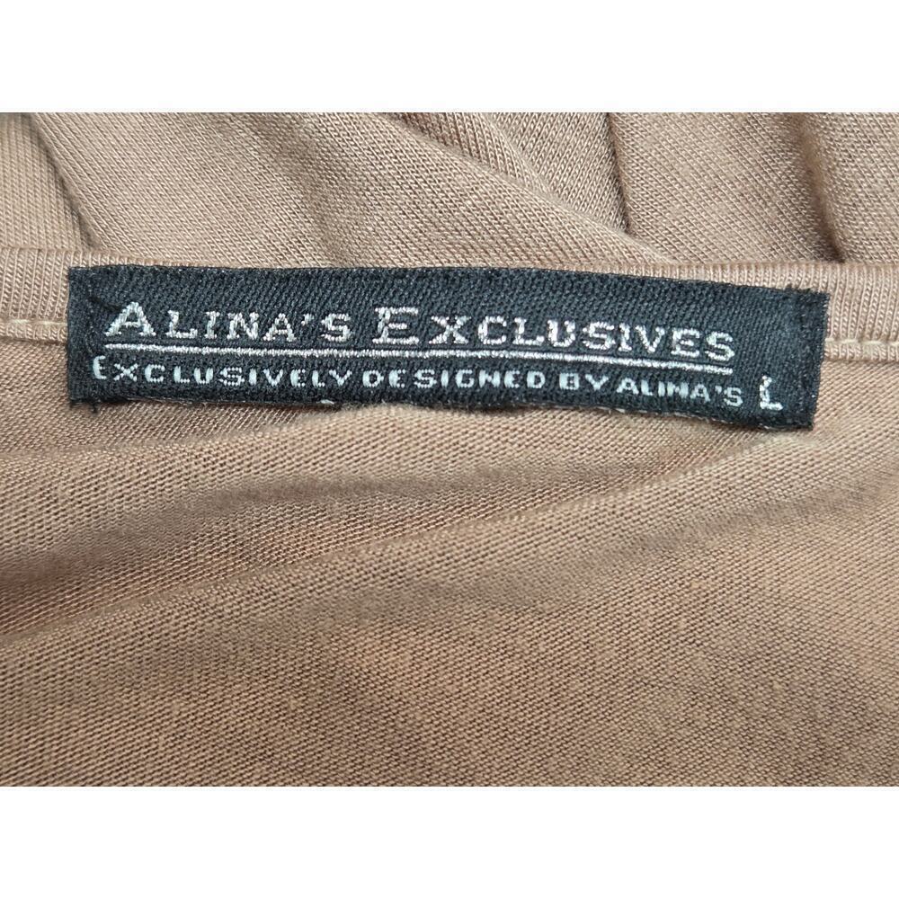 Poshmark Listing: Alina’s Exclusives Knit Tank Dress (Coffee Latte, Size L) - Picture 4 of 5